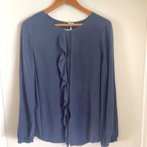 Joie size large 100% silk top